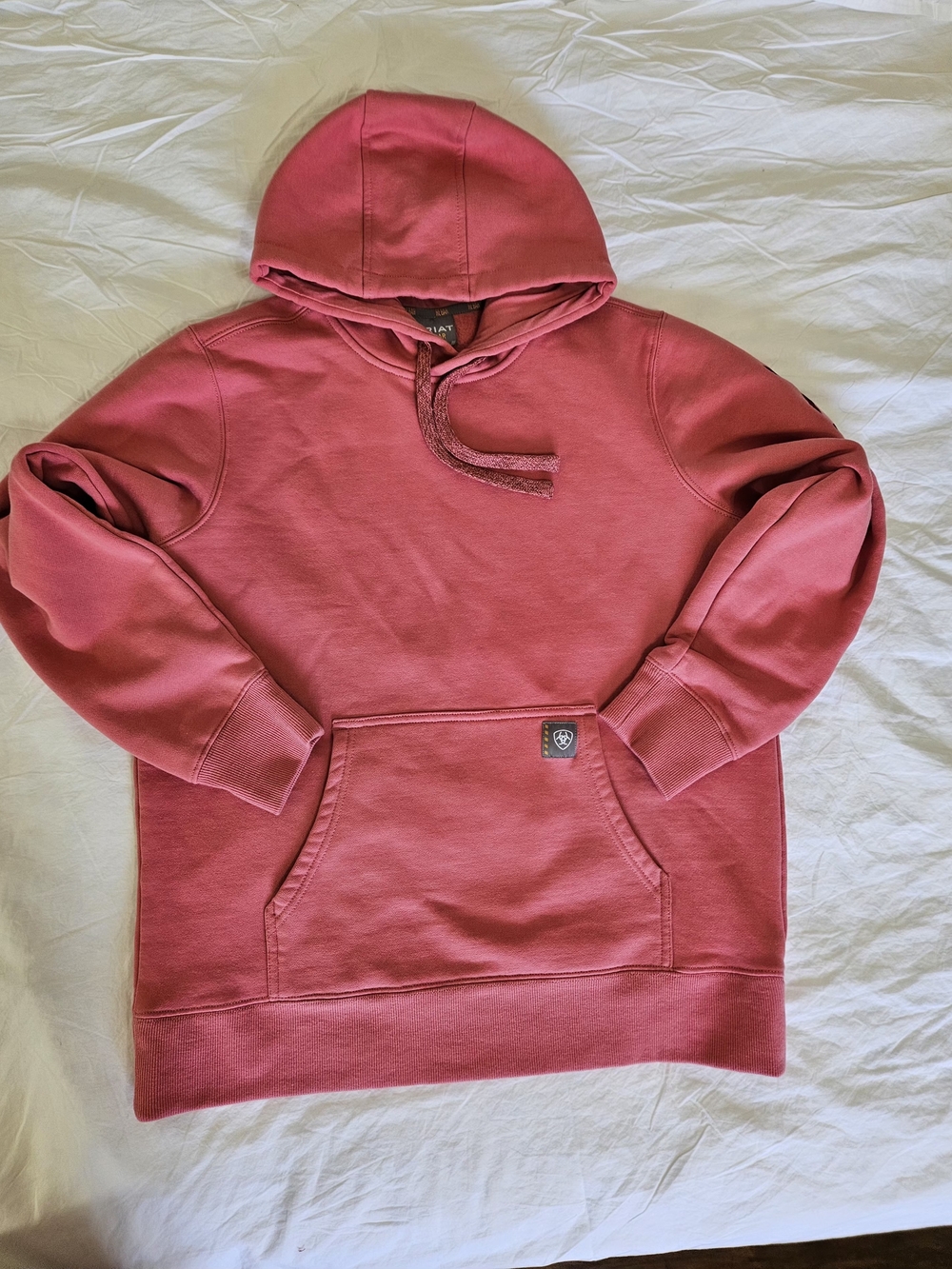 Ariat Rebar Hoode Women's- L US Pullover Hoodie in Rose